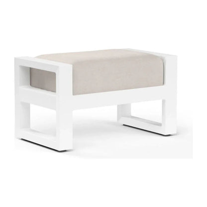Newport Sunbrella Outdoor Ottoman -- view 7
