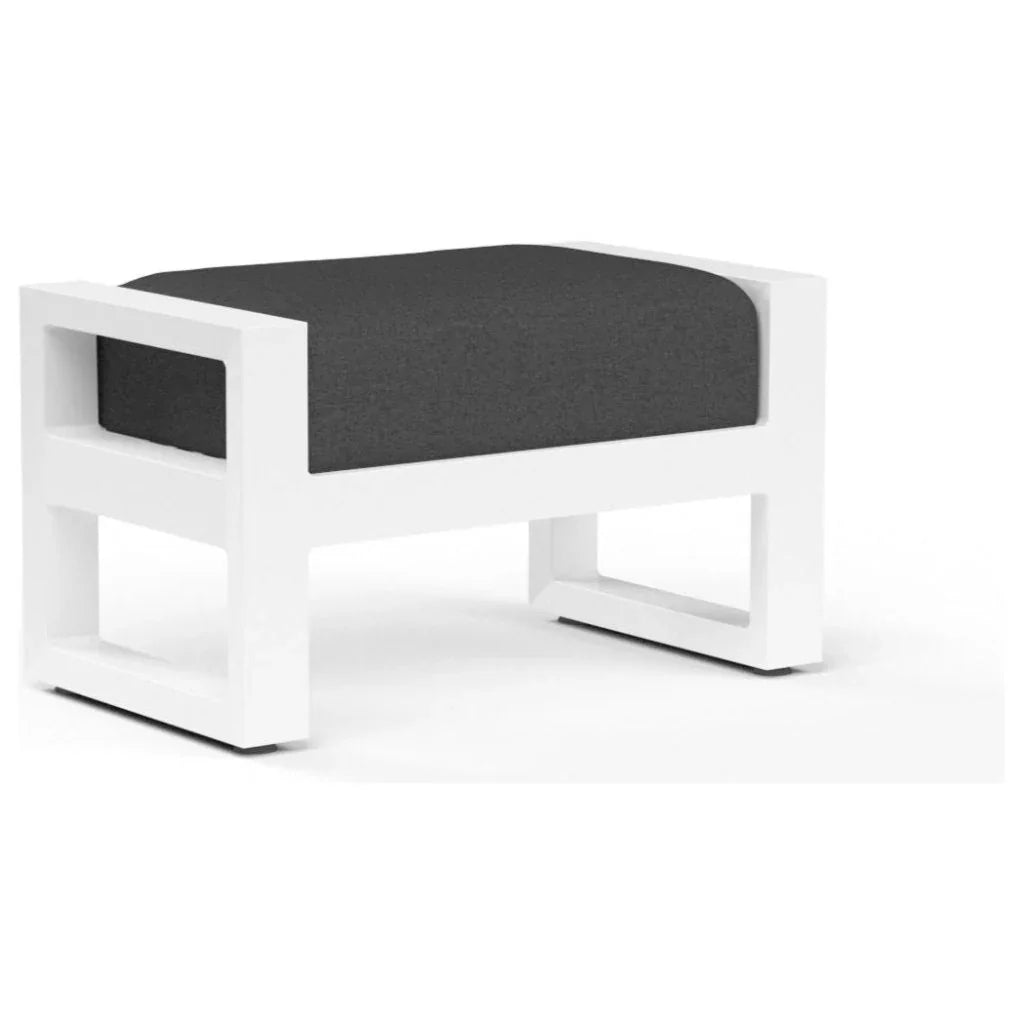 Newport Sunbrella Outdoor Ottoman -- view 5