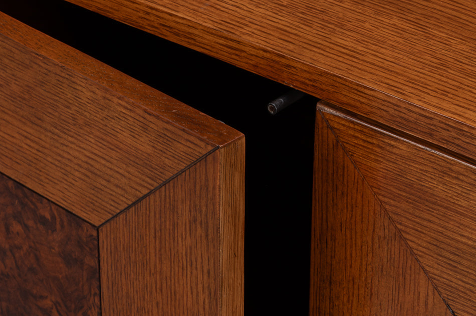 Sarreid Newport Three Doors Wood Credenza
