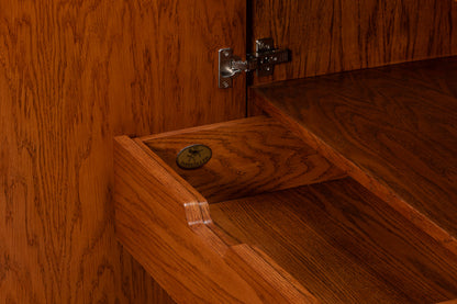 Sarreid Newport Three Doors Wood Credenza
