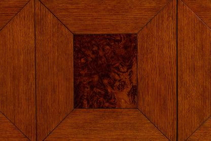 Sarreid Newport Three Doors Wood Credenza