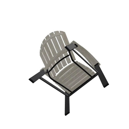 Newport Adirondack Chair with Polymer Seat and Back