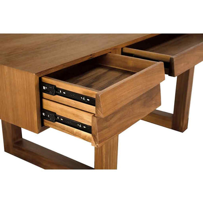 Newton Five Drawers Wood Desk