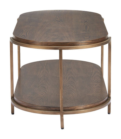 Zuo Modern Niju Wood Top Oval Coffee Table