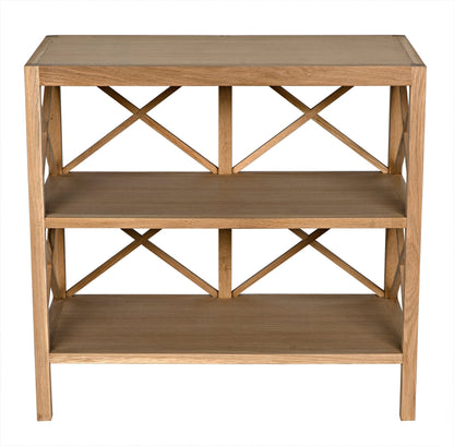 Nikolai Side Table, White Oak-Side Tables-Noir-Sideboards and Things