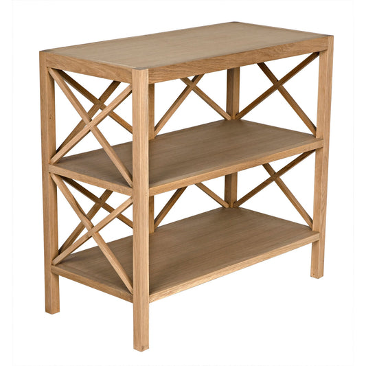 Nikolai Side Table, White Oak-Side Tables-Noir-Sideboards and Things