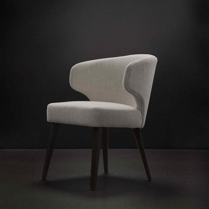 Mercana Niles Faux Leather Wingback Dining Chair 2PC