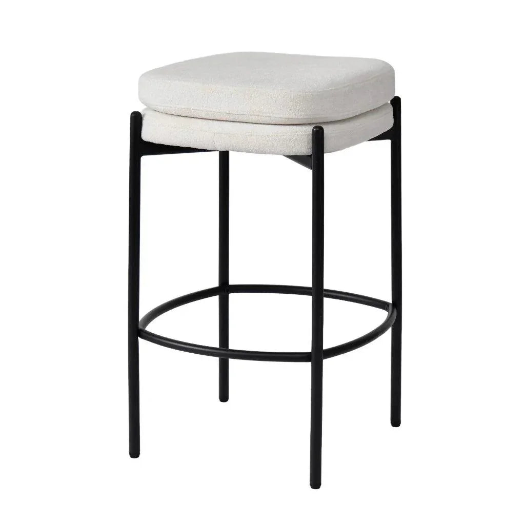 LH Home Nina Performance Fabric Counter Stool
