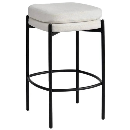 LH Home Nina Performance Fabric Counter Stool