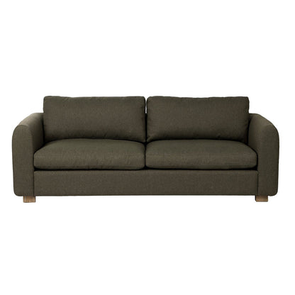 LH Home Noelle Green Fabric Sofa