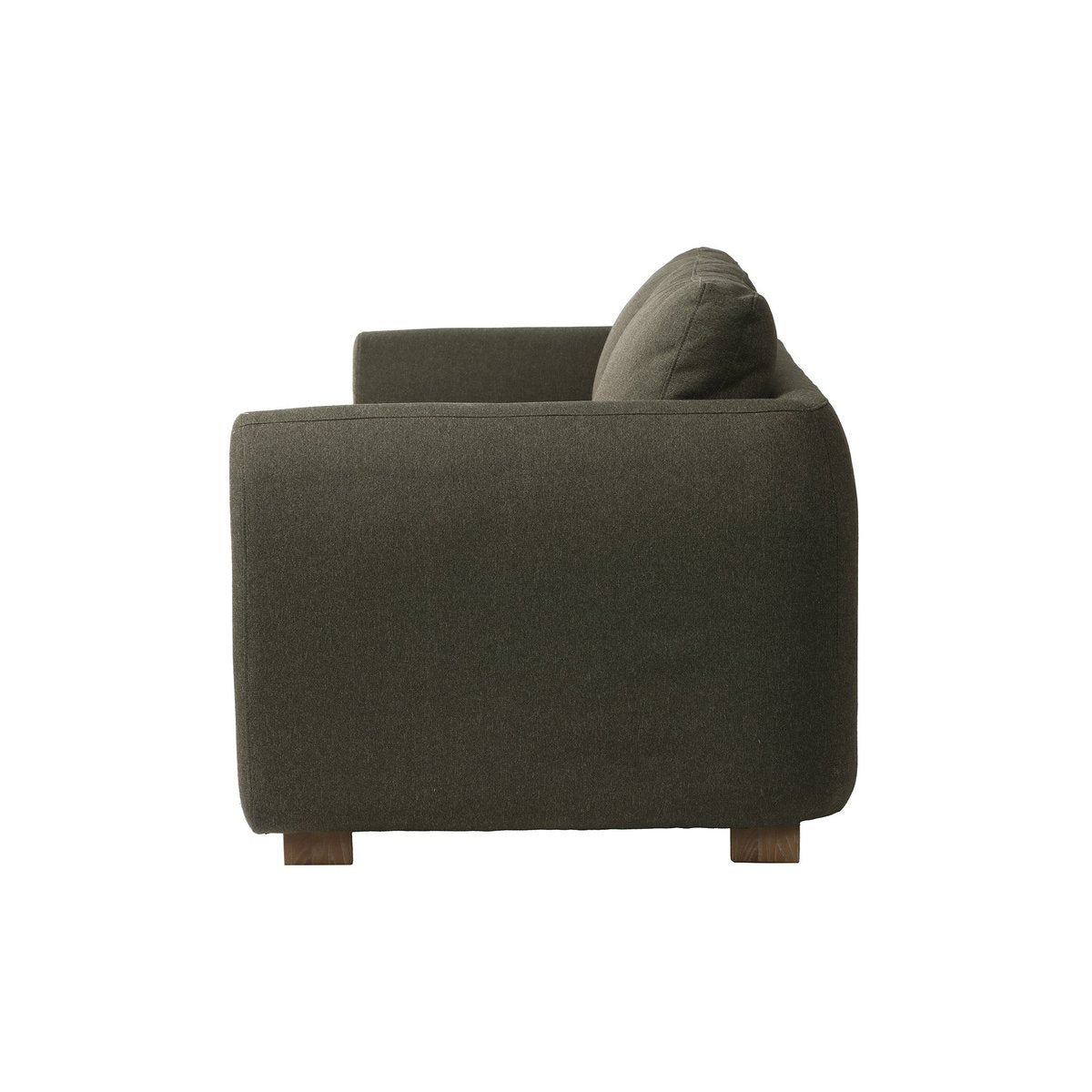 LH Home Noelle Green Fabric Sofa