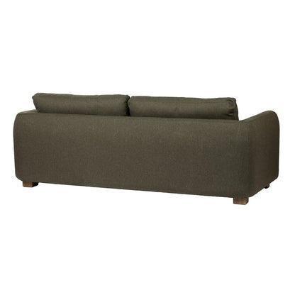 LH Home Noelle Green Fabric Sofa
