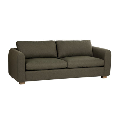 LH Home Noelle Green Fabric Sofa
