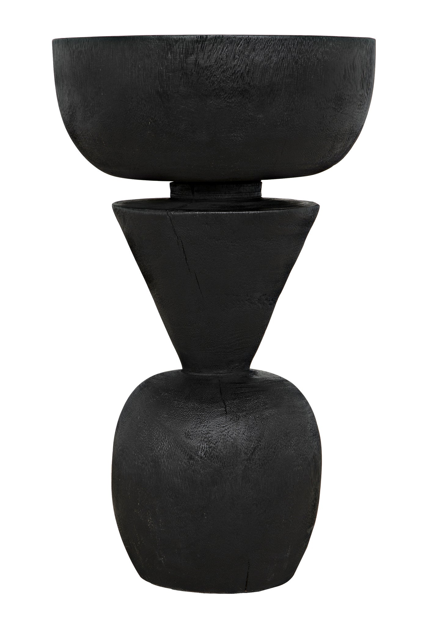 Nogozi Side Table-Side Tables-Noir-Sideboards and Things