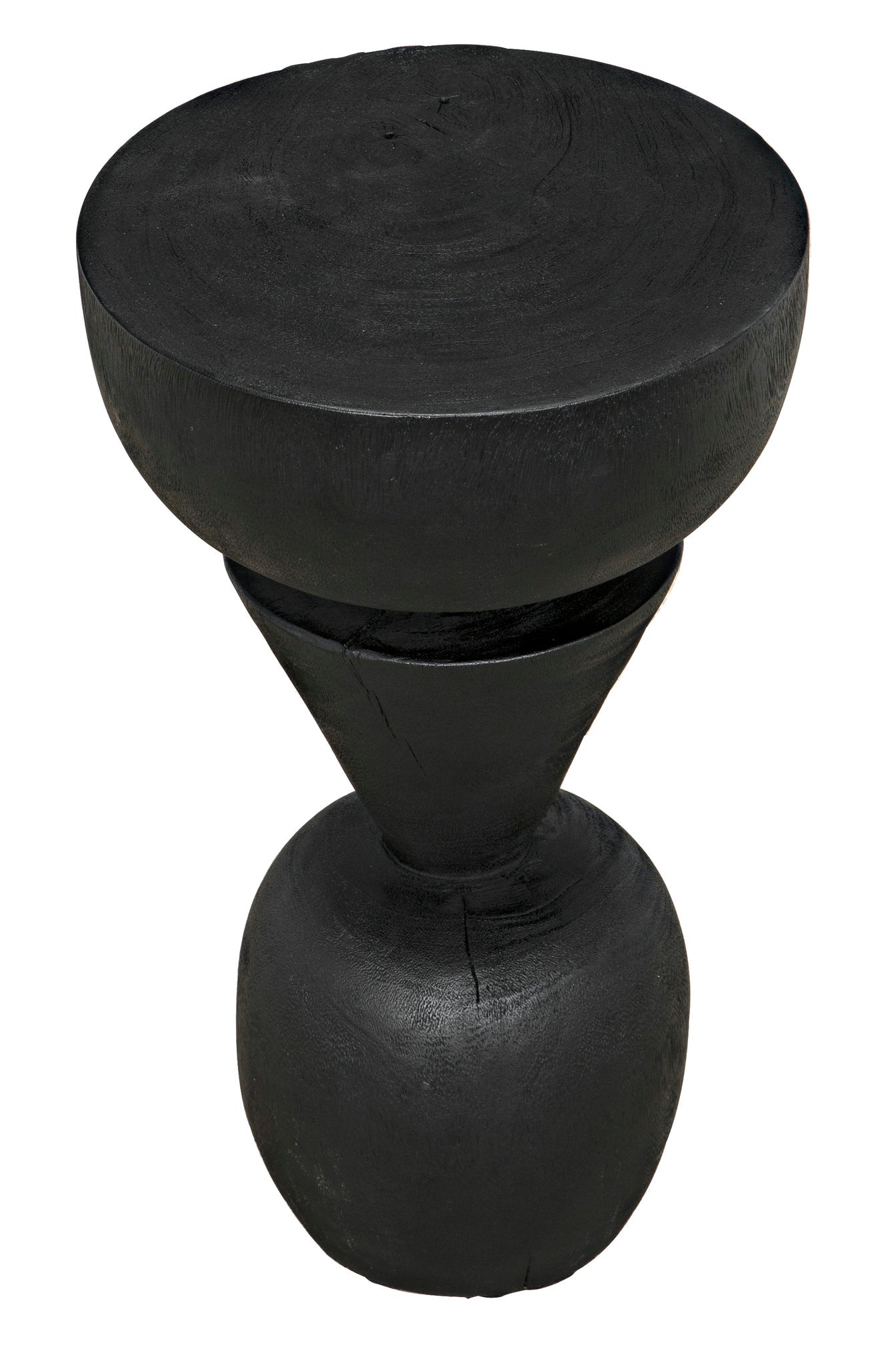 Nogozi Side Table-Side Tables-Noir-Sideboards and Things