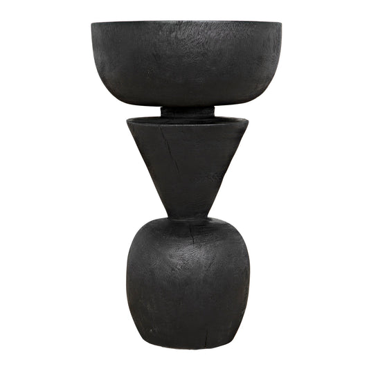 Nogozi Side Table-Side Tables-Noir-Sideboards and Things