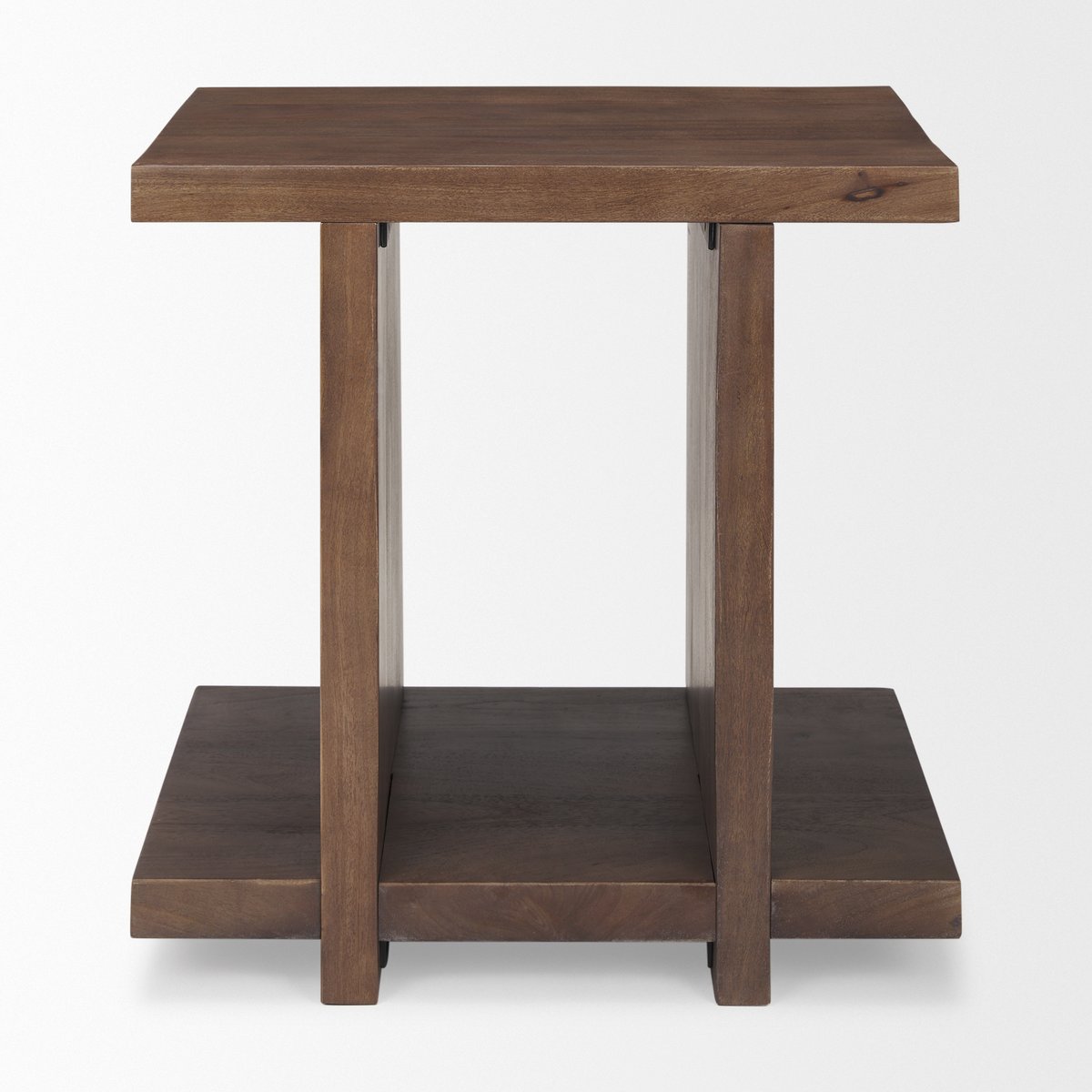 Mercana Nohr Wooden Brown Accent Table