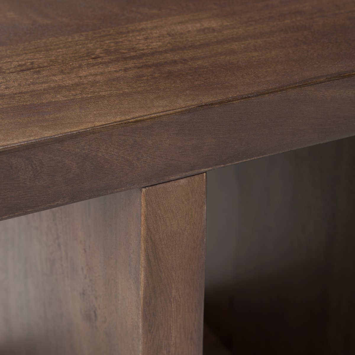 Mercana Nohr Wooden Brown Accent Table