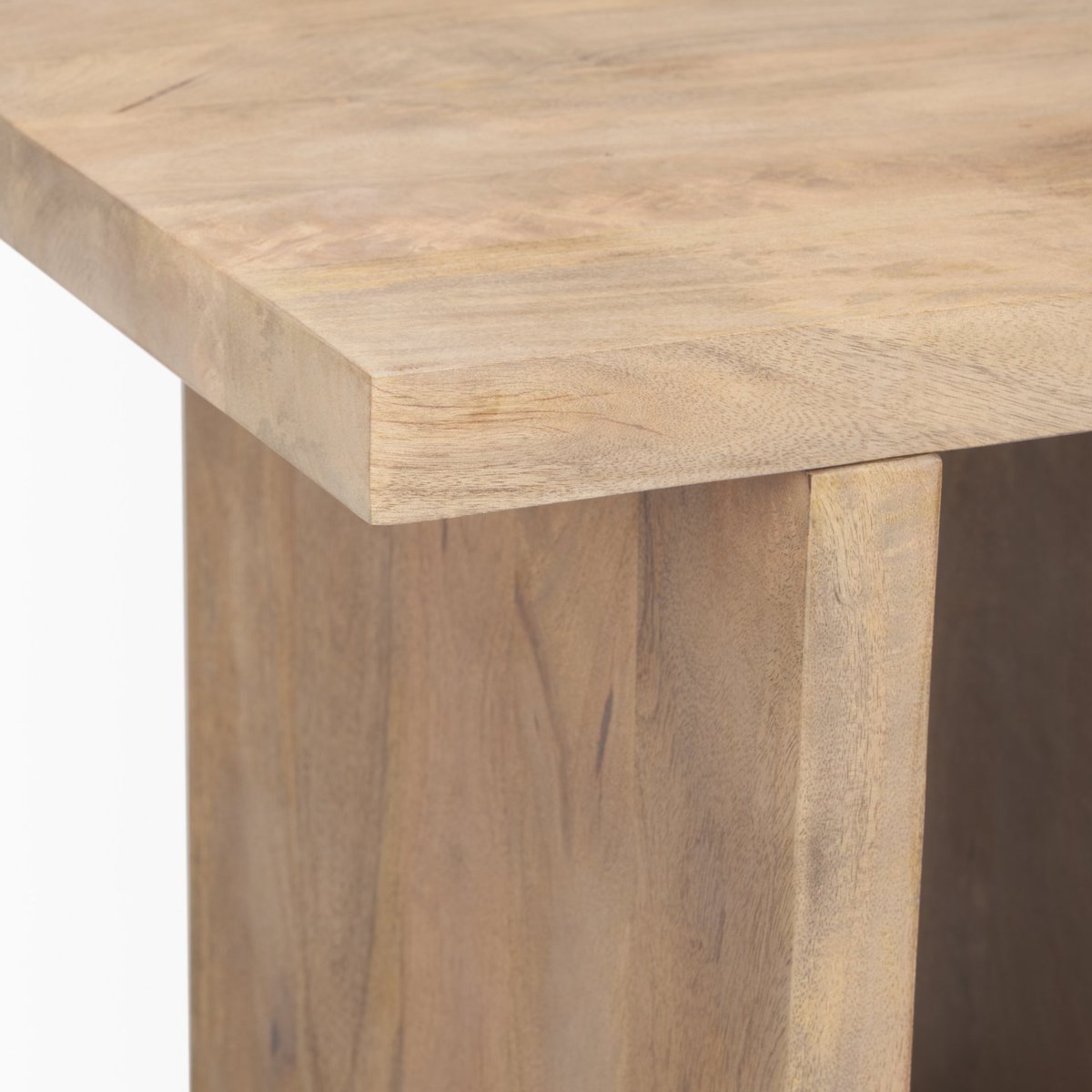 Mercana Nohr Wooden Brown Accent Table