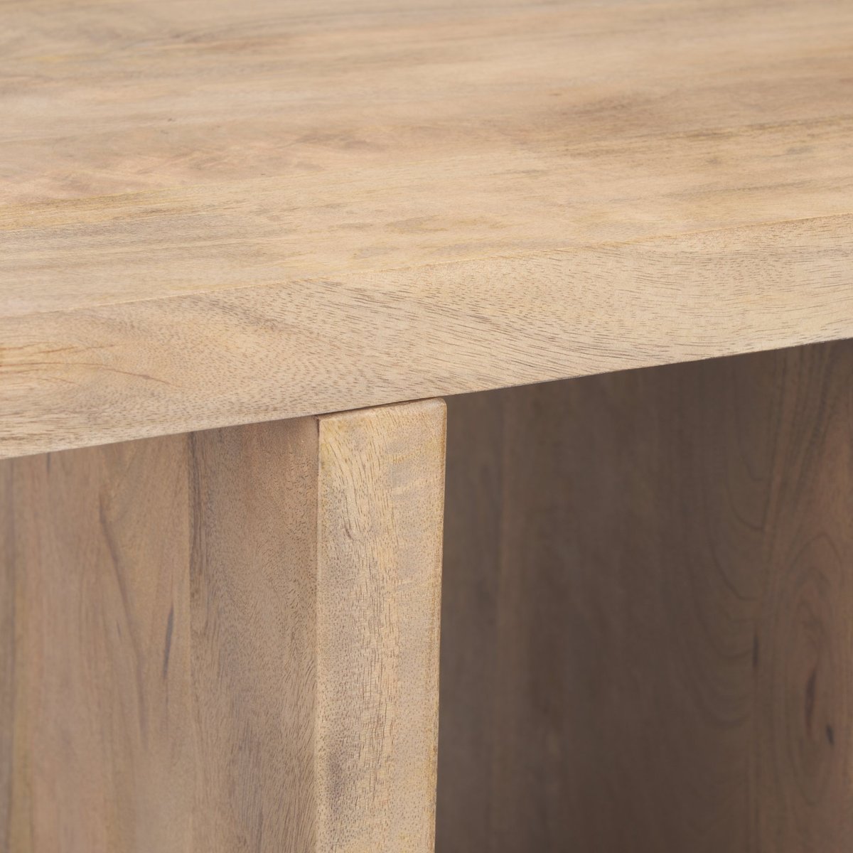 Mercana Nohr Wooden Brown Accent Table