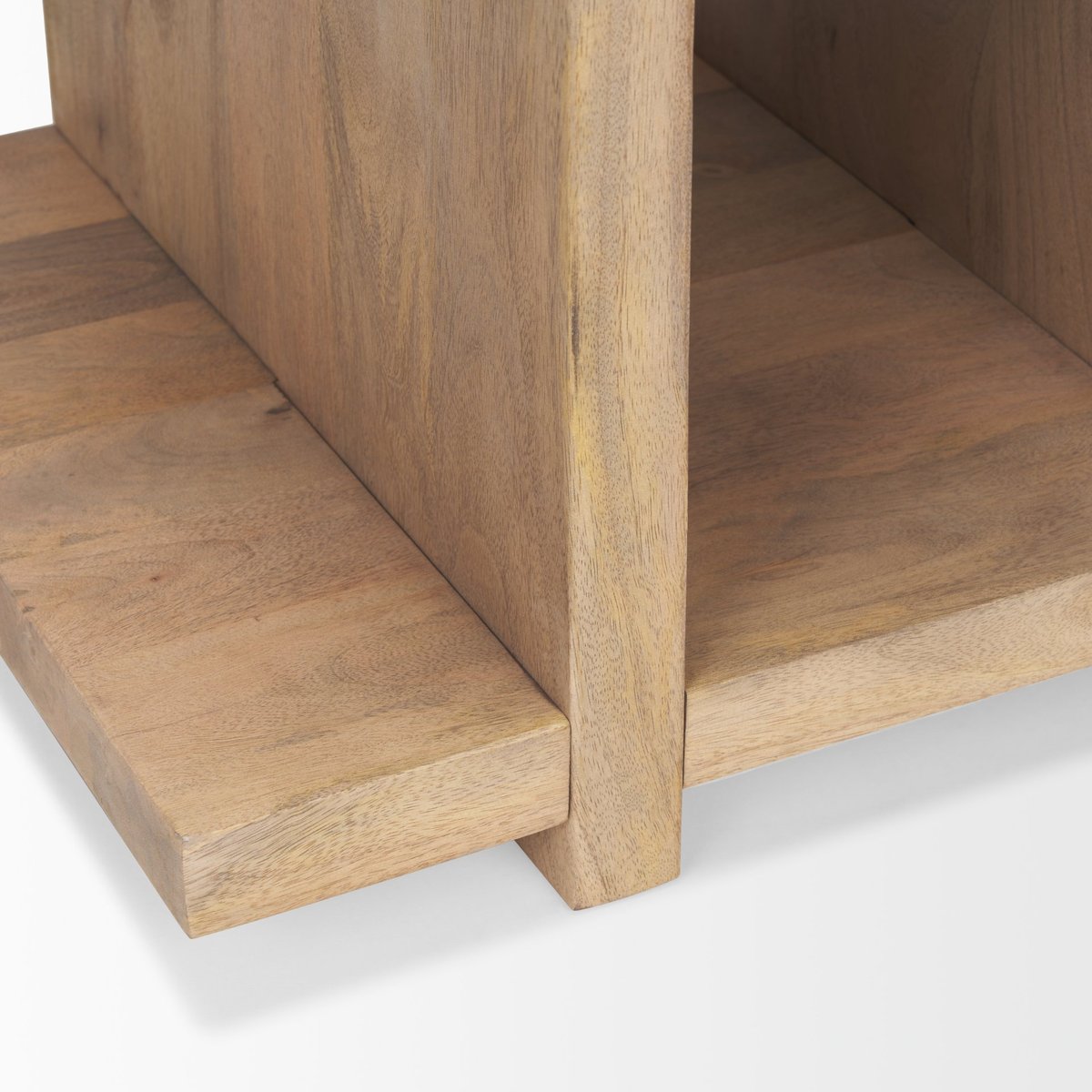 Mercana Nohr Wooden Brown Accent Table