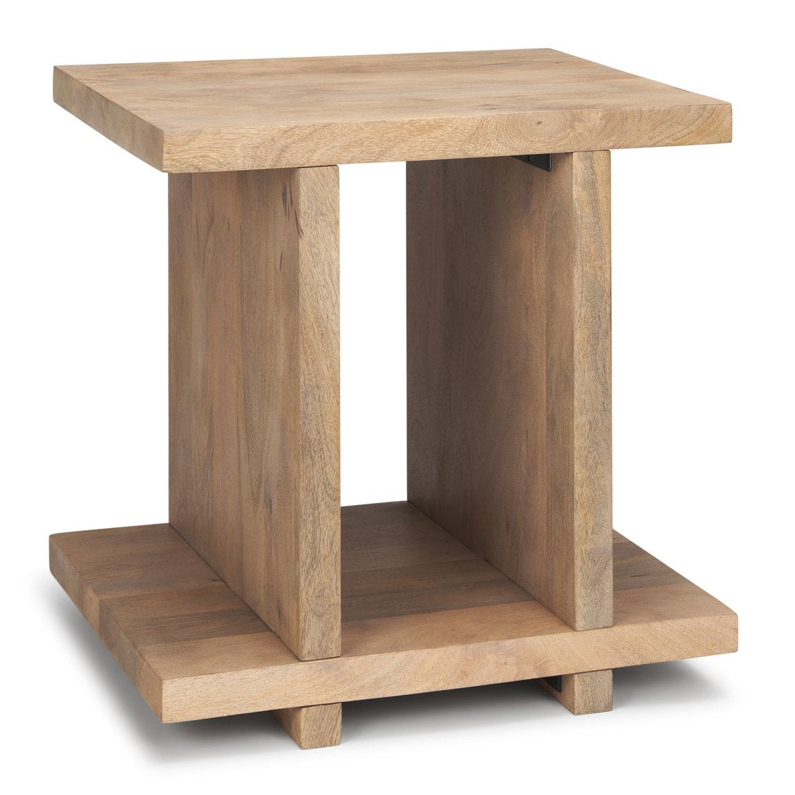 Mercana Nohr Wooden Brown Accent Table