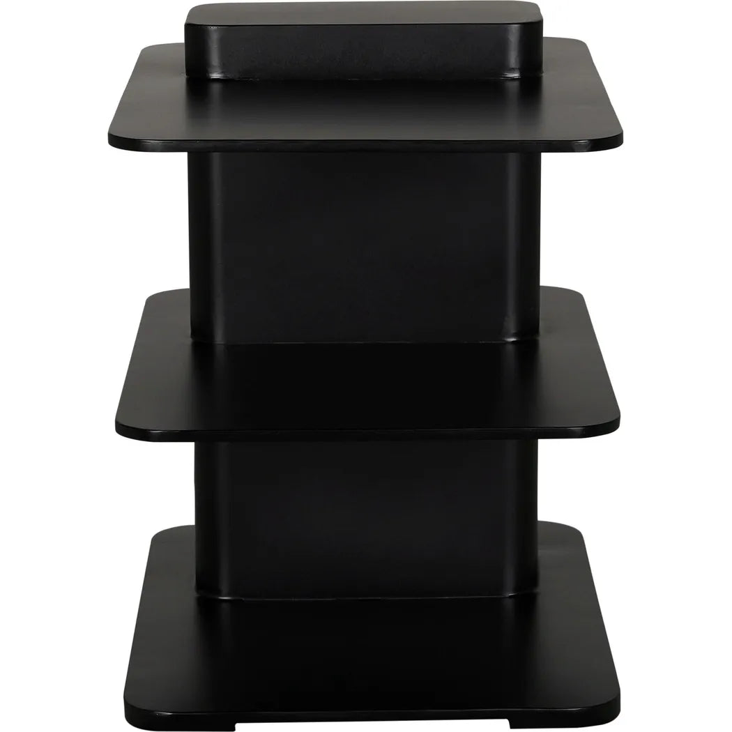 Noir Noir Concoction Side Table Black Industrial Steel