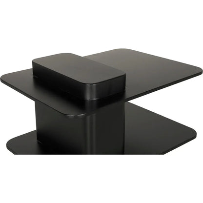 Noir Noir Concoction Side Table Black Industrial Steel