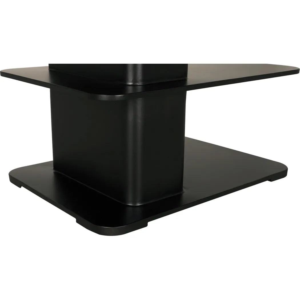 Noir Noir Concoction Side Table Black Industrial Steel