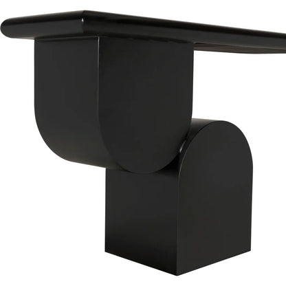 Noir Noir Fraser Console Black Industrial Steel