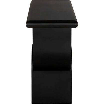 Noir Noir Fraser Console Black Industrial Steel