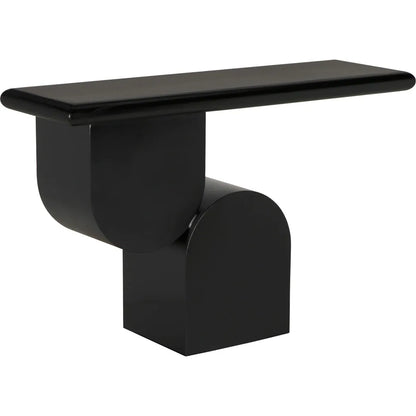 Noir Noir Fraser Console Black Industrial Steel