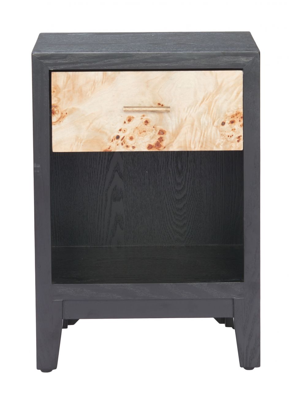 Zuo Modern Noite One Drawer Wooden Side Table