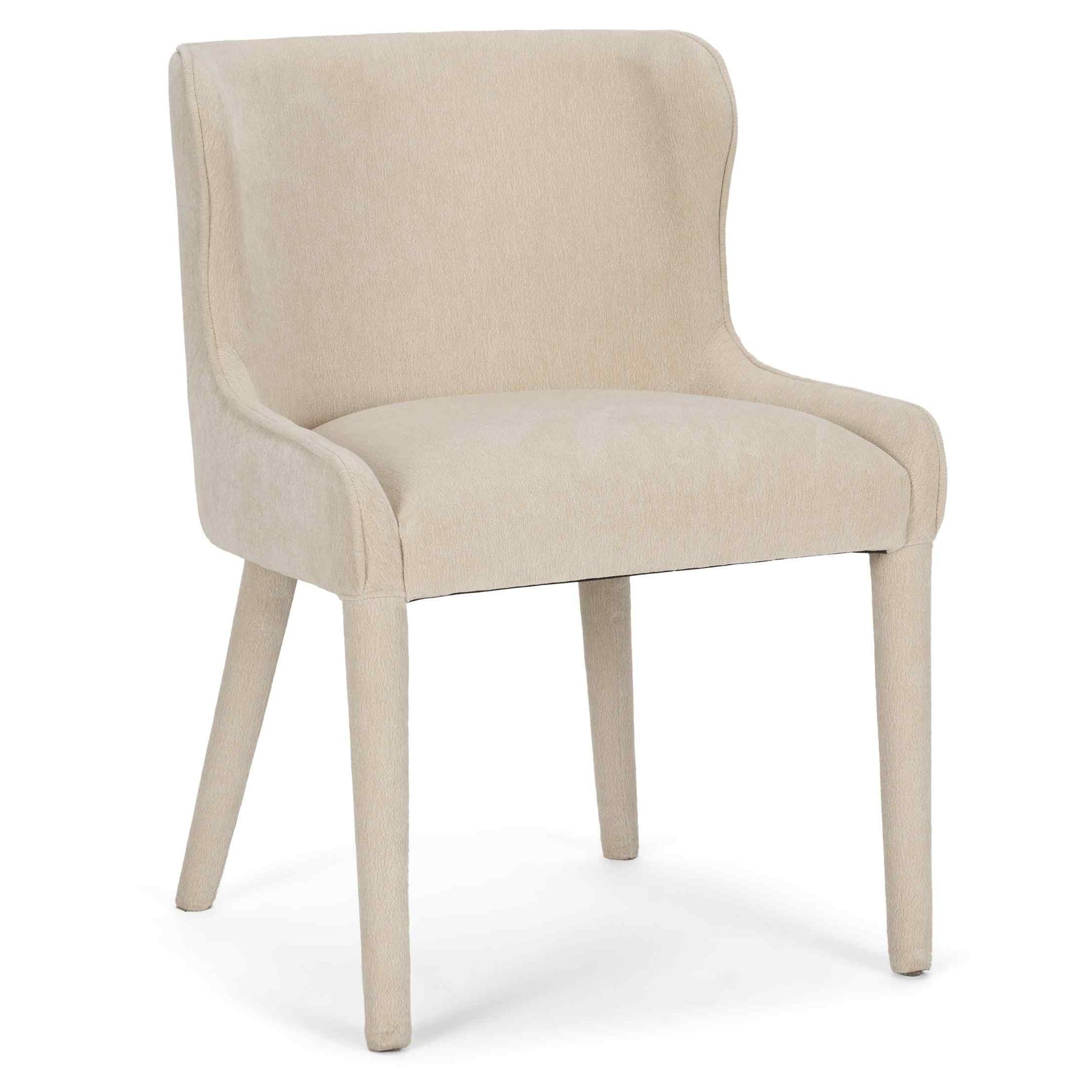 Mercana Nolan Slope Leather Armless Dining Chair 2PC