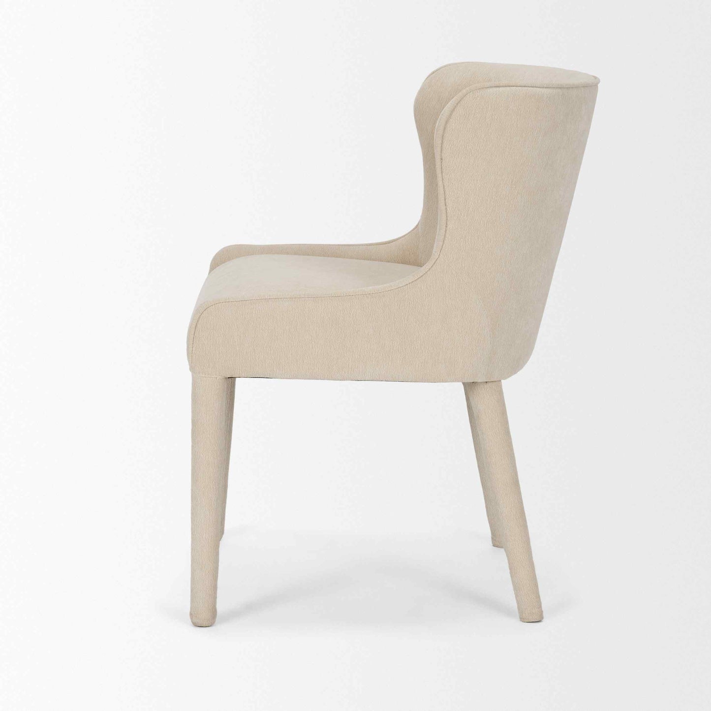Mercana Nolan Slope Leather Armless Dining Chair 2PC