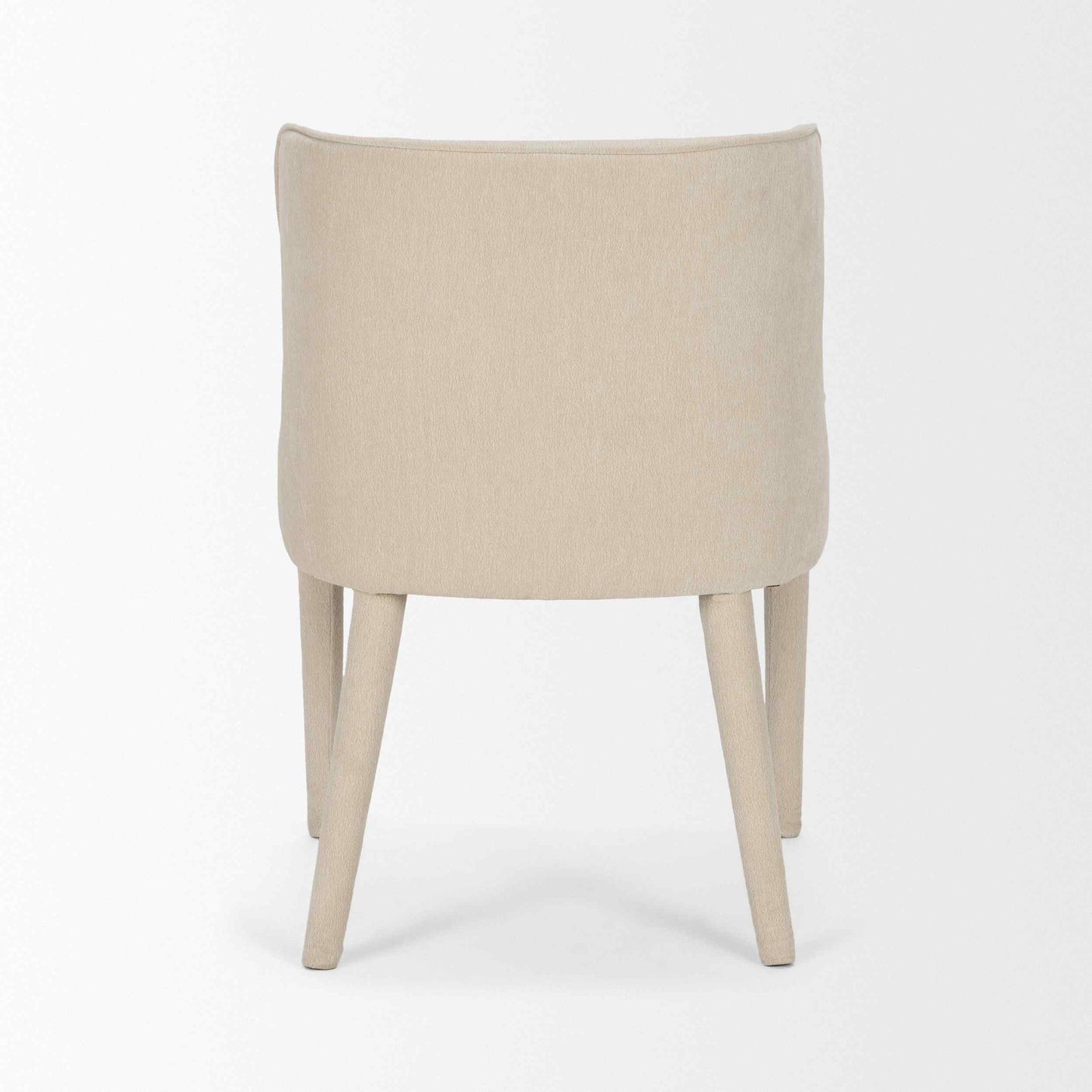 Mercana Nolan Slope Leather Armless Dining Chair 2PC