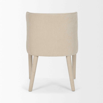 Mercana Nolan Slope Leather Armless Dining Chair 2PC