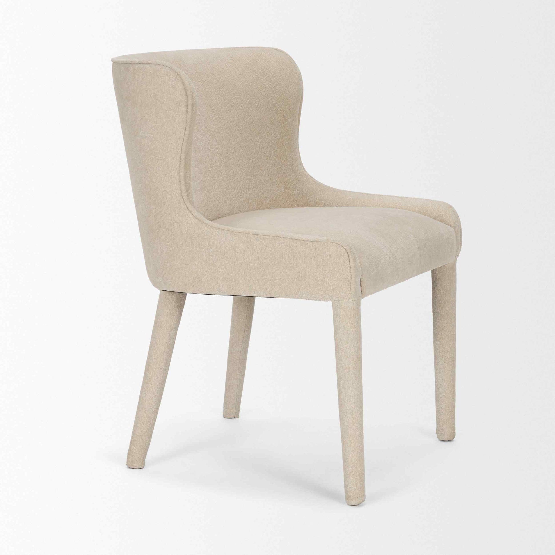 Mercana Nolan Slope Leather Armless Dining Chair 2PC