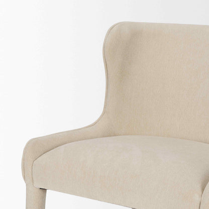 Mercana Nolan Slope Leather Armless Dining Chair 2PC