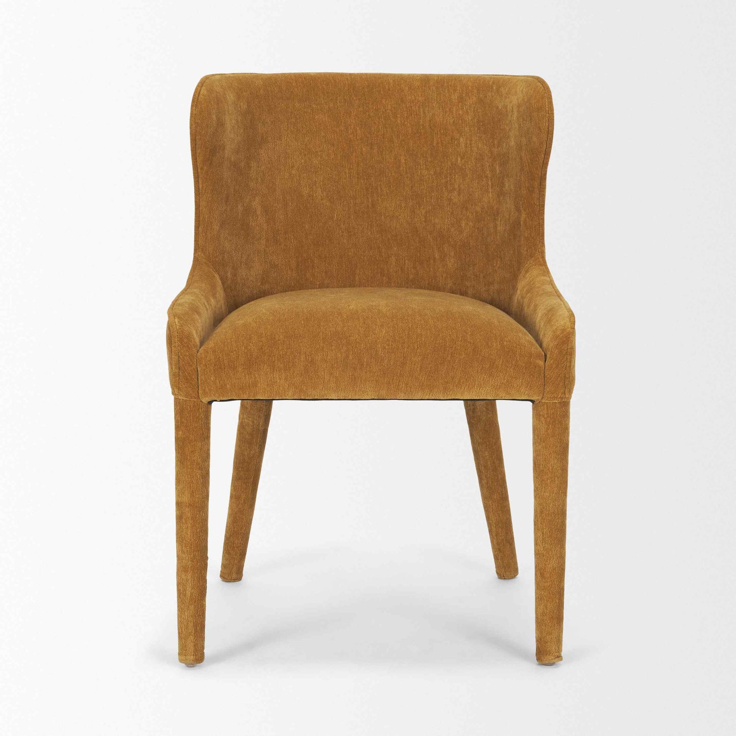 Mercana Nolan Slope Leather Armless Dining Chair 2PC