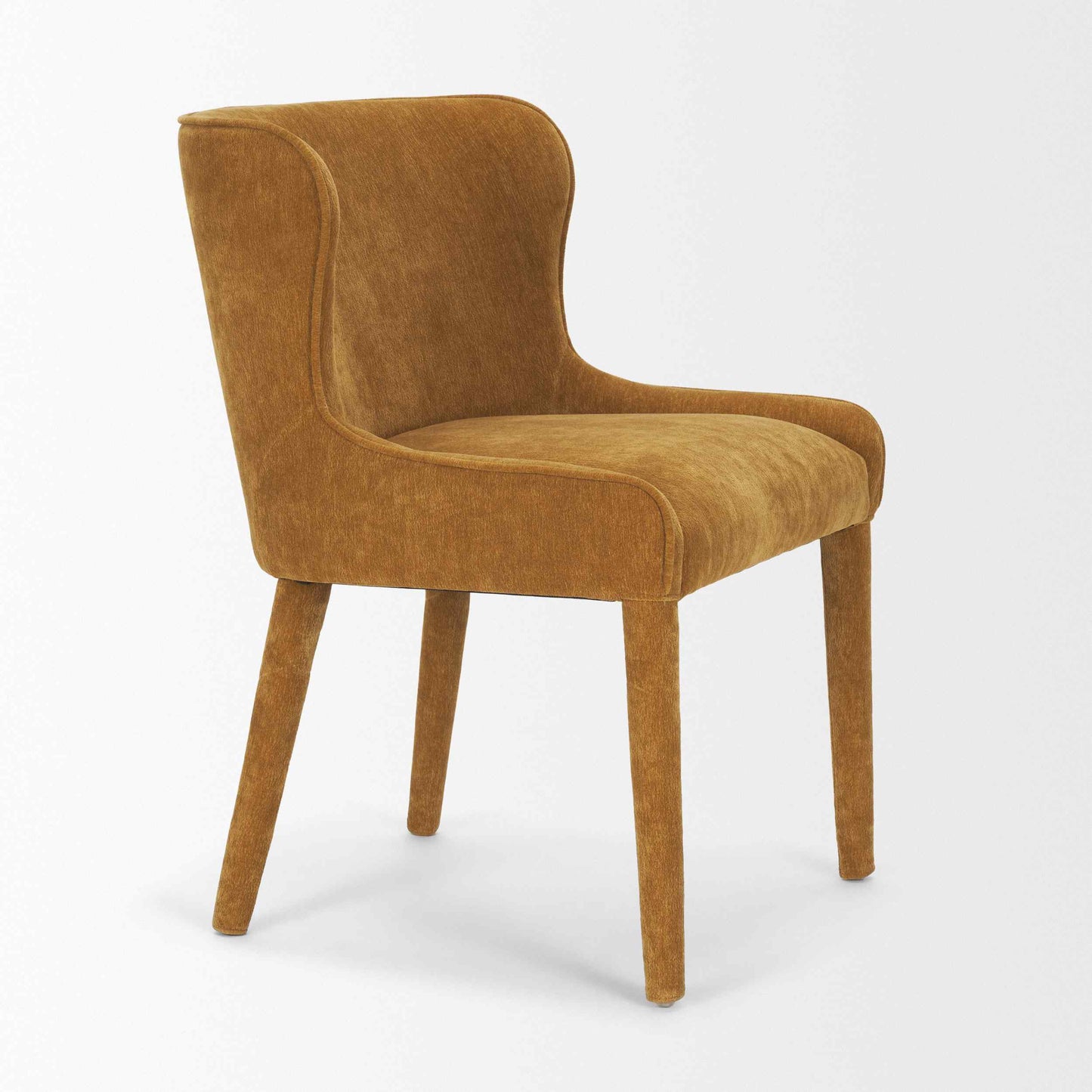 Mercana Nolan Slope Leather Armless Dining Chair 2PC
