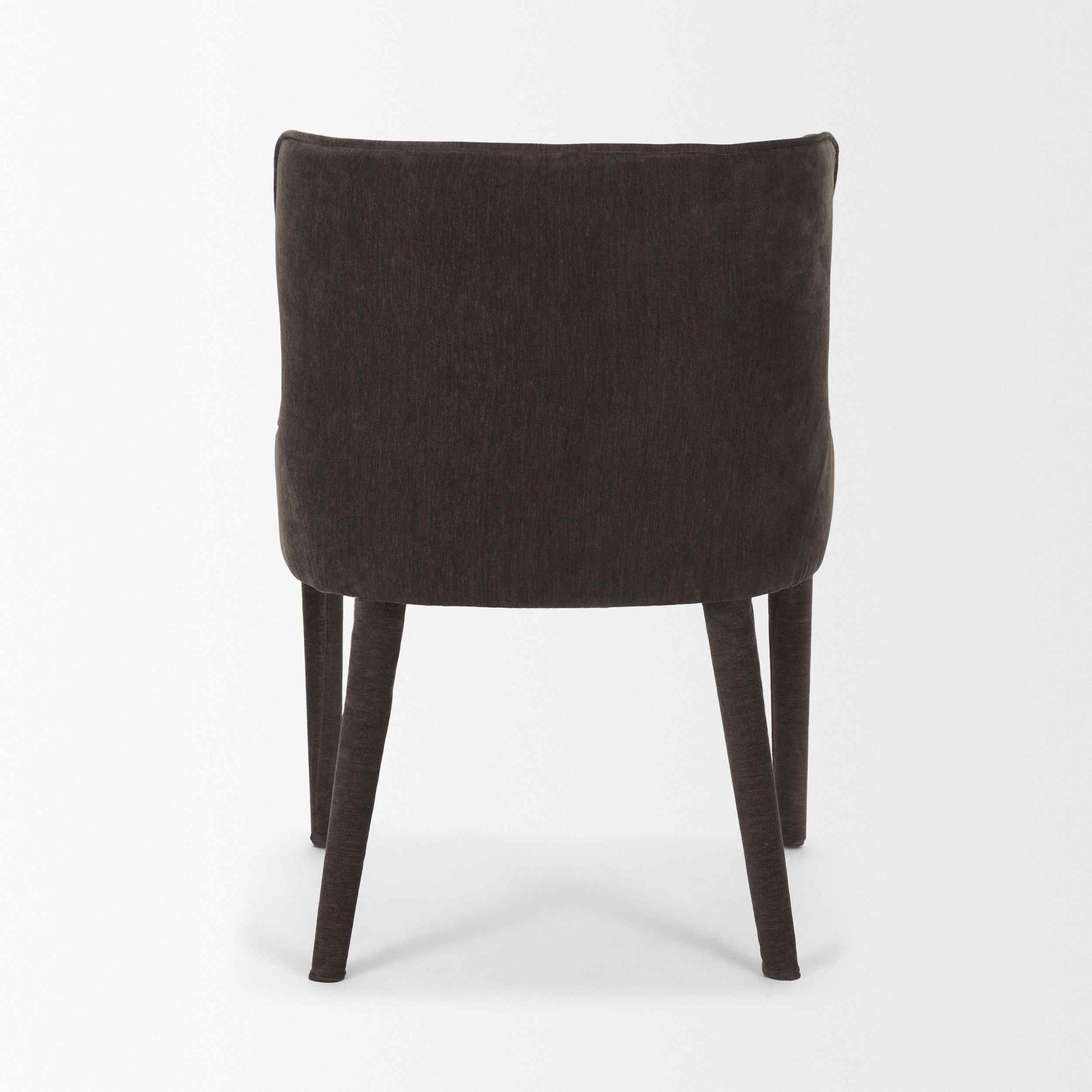 Mercana Nolan Slope Leather Armless Dining Chair 2PC