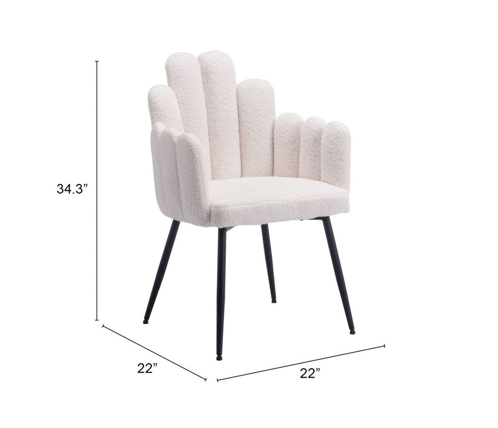 Zuo Modern Noosa Velvet Dining Chair 2PC