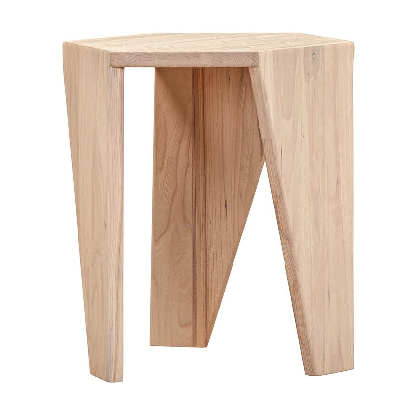 LH Home Nordic Three Leg Wood Side Table