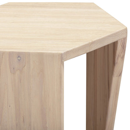 LH Home Nordic Three Leg Wood Side Table