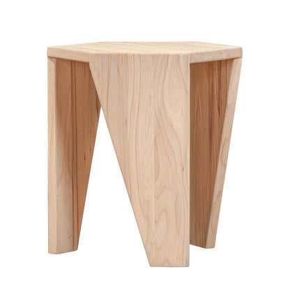 LH Home Nordic Three Leg Wood Side Table