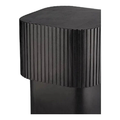 Notch Textural Square Accent Table