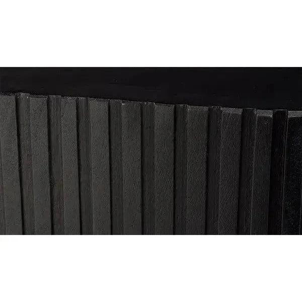 Notch Textural Square Accent Table