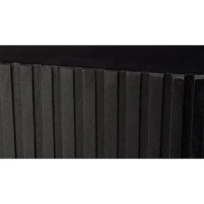 Notch Textural Square Accent Table