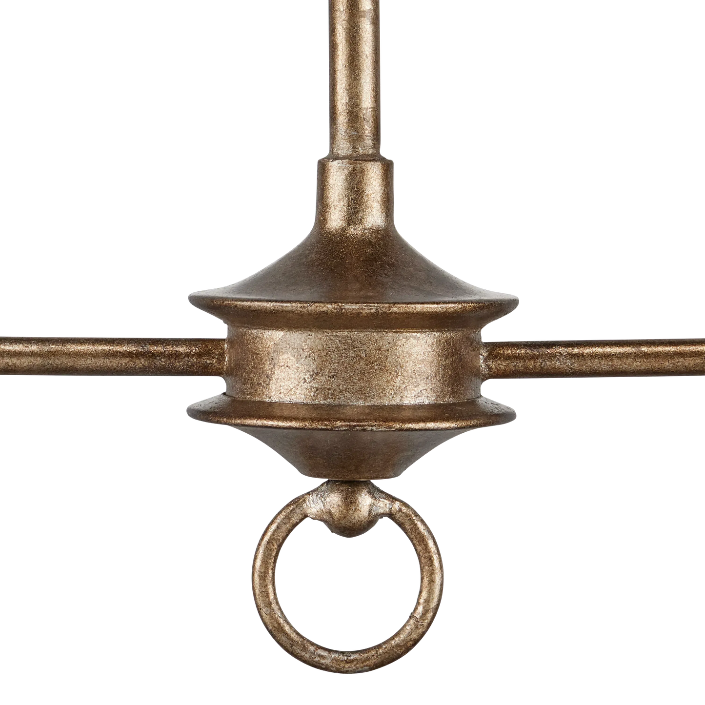 Nottaway Bronze Linear Chandelier-Chandeliers-Currey & Co-Sideboards and Things